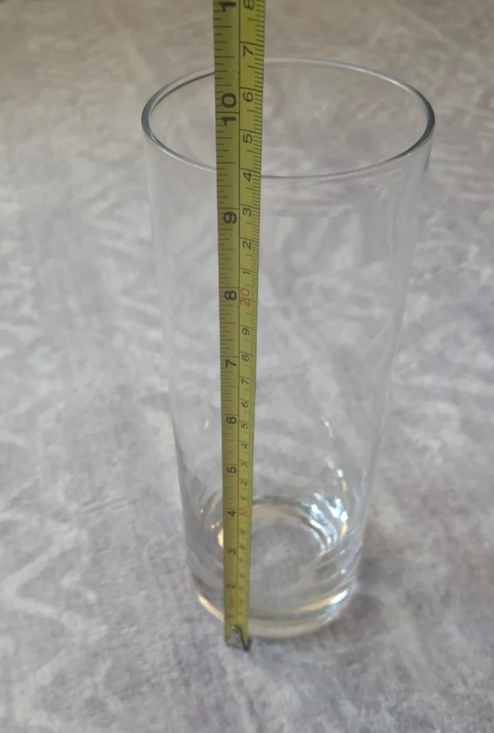 Cylindrical Glass Vase 🌷 - photo 3