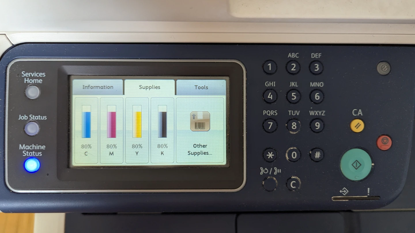 Xerox WorkCentre 6605 Color Laser All-In-One Printer Copier - photo 3