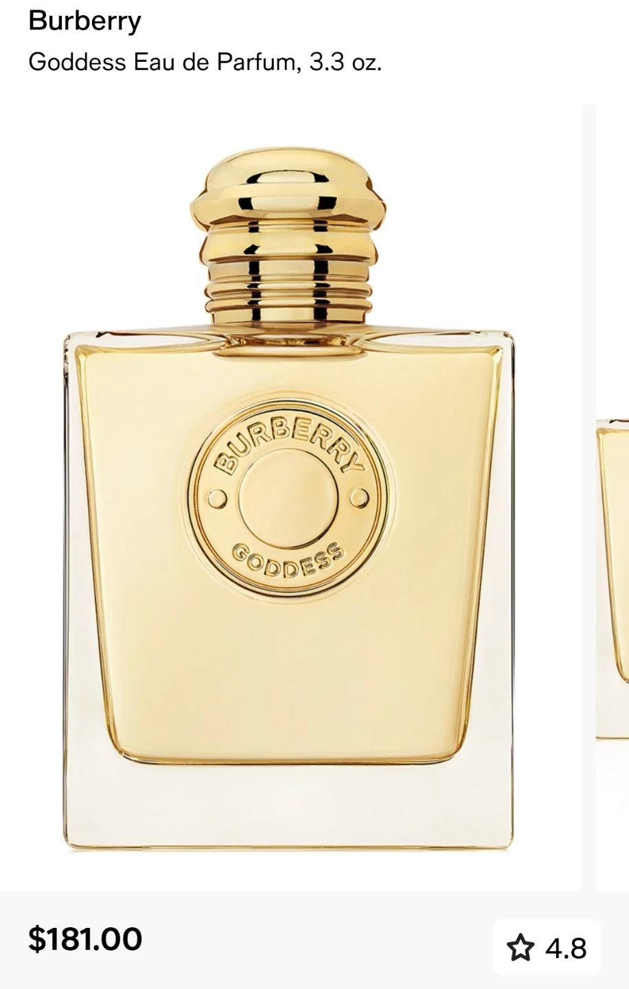 Burberry Goddess Eau de Parfum, 3.3 oz - photo 3