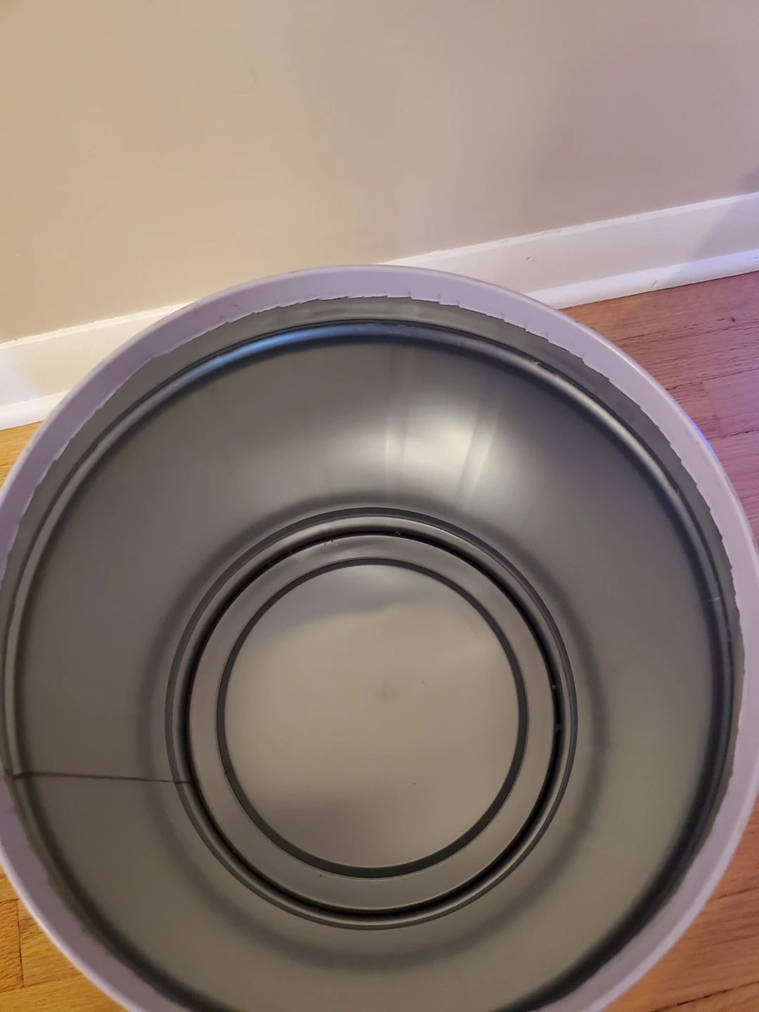 Light Purple Metal Trash Can - photo 4