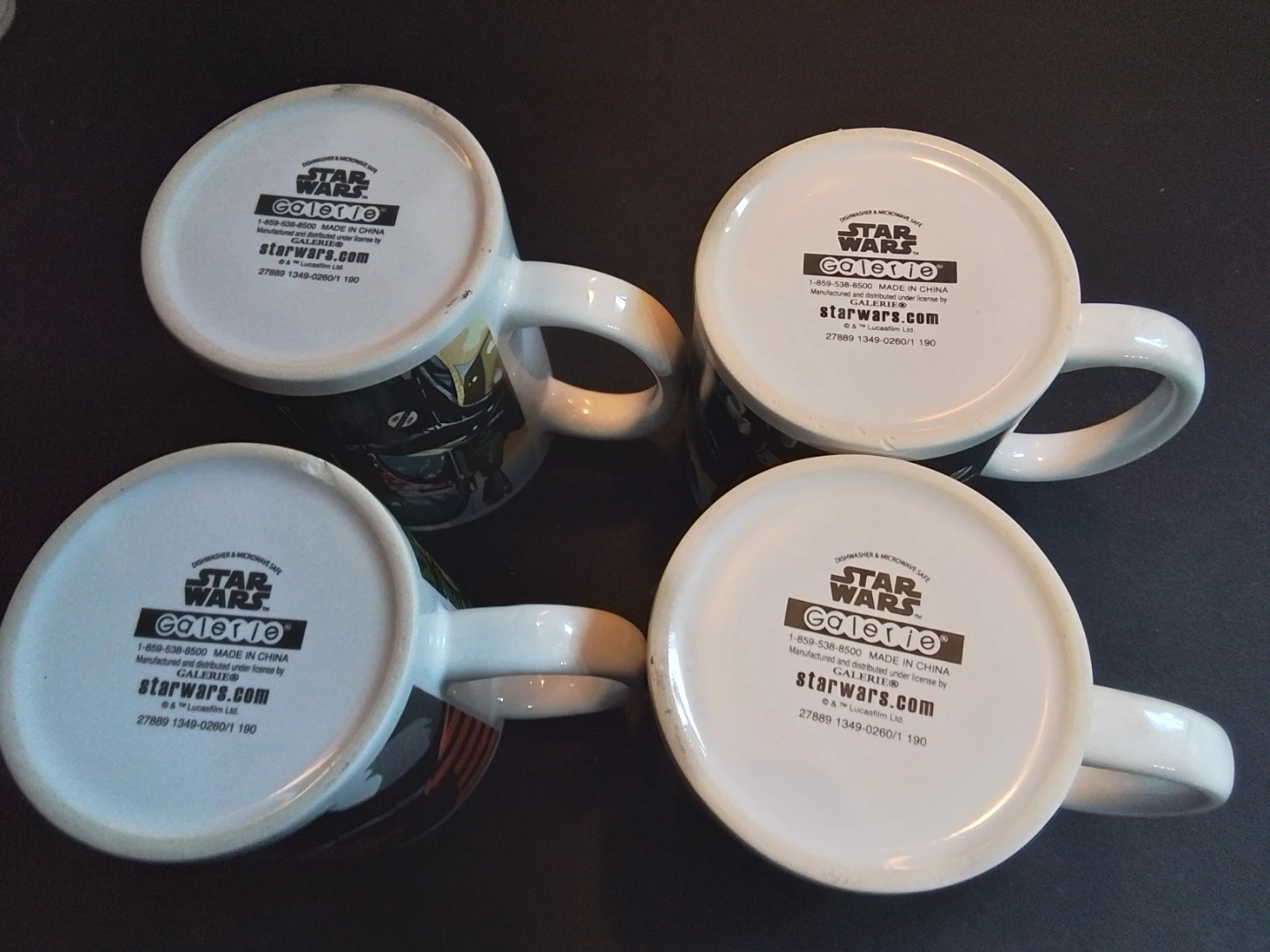 Set of 4 Star Wars Character Mugs - photo 4