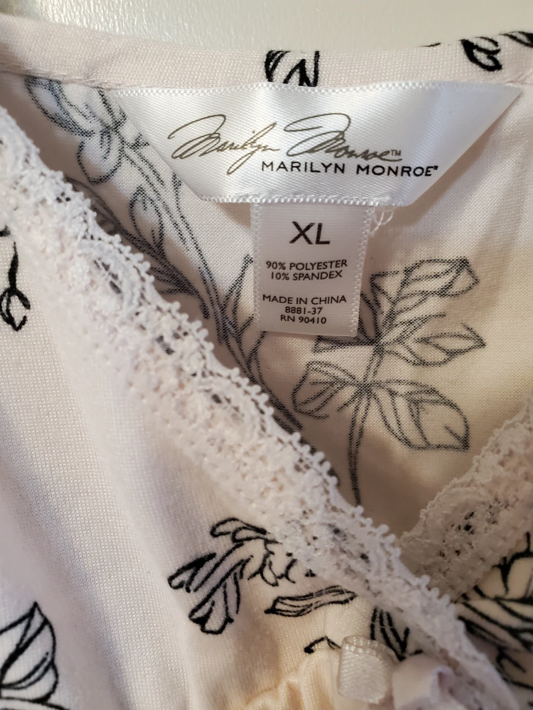 Marilyn Monroe Pink Floral Cami XL ⚽ - photo 3