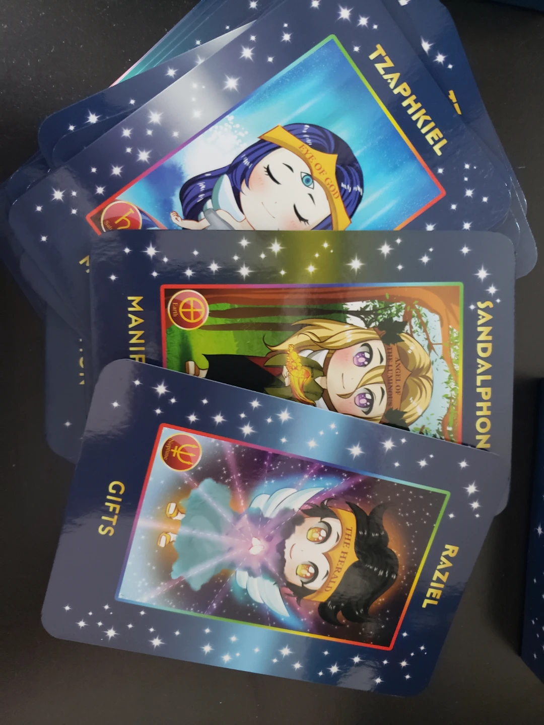 Chibi Anime Angel Tarot Cards by Dawn Brown - photo 3