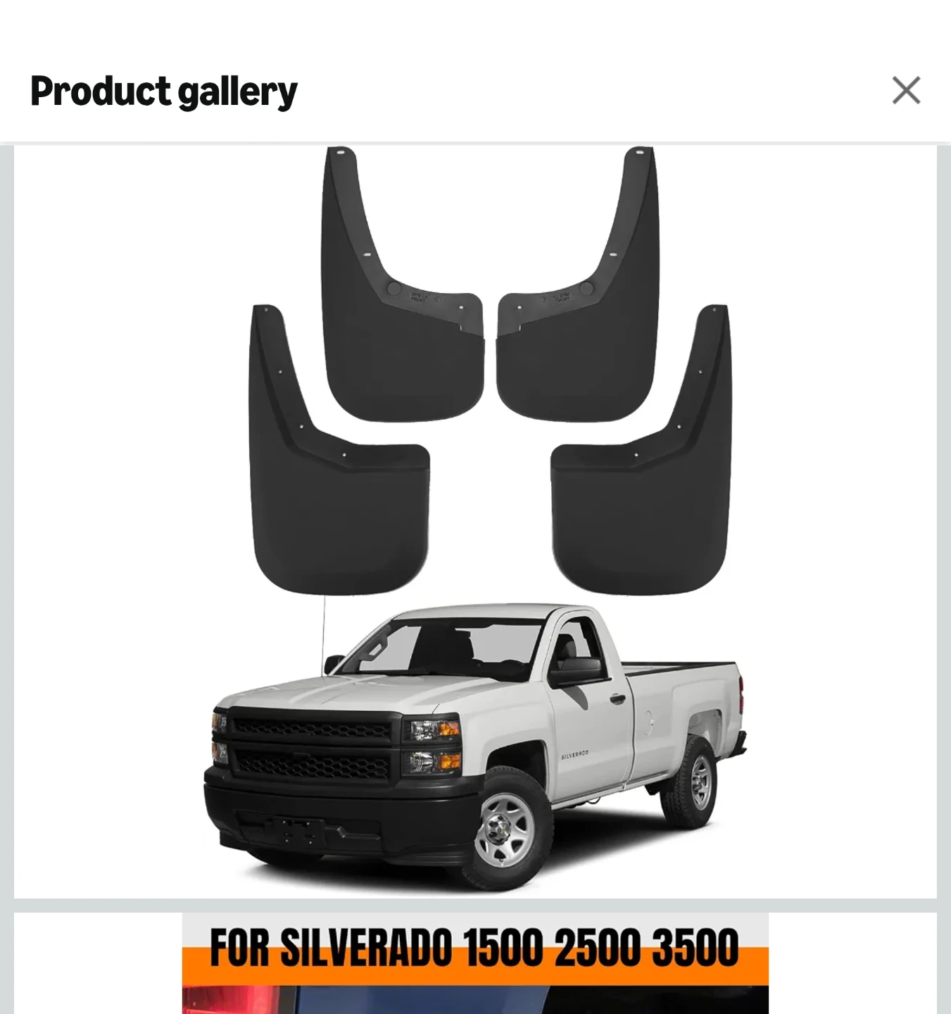 Mud Flaps for Silverado 1500 2500 3500