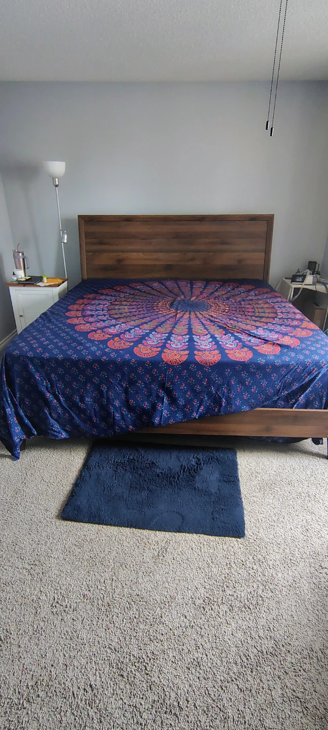 California King Bed + Premium Bamboo Coir Mattress