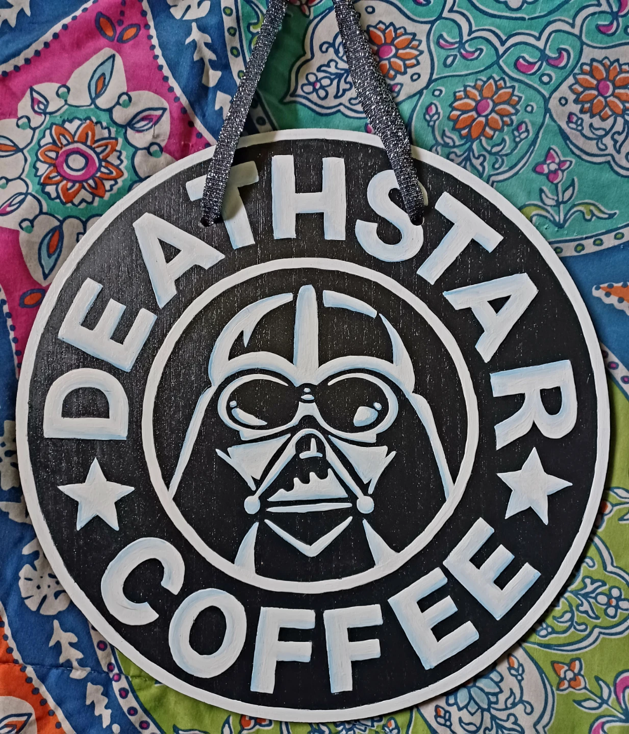 DEATHSTAR COFFEE sign