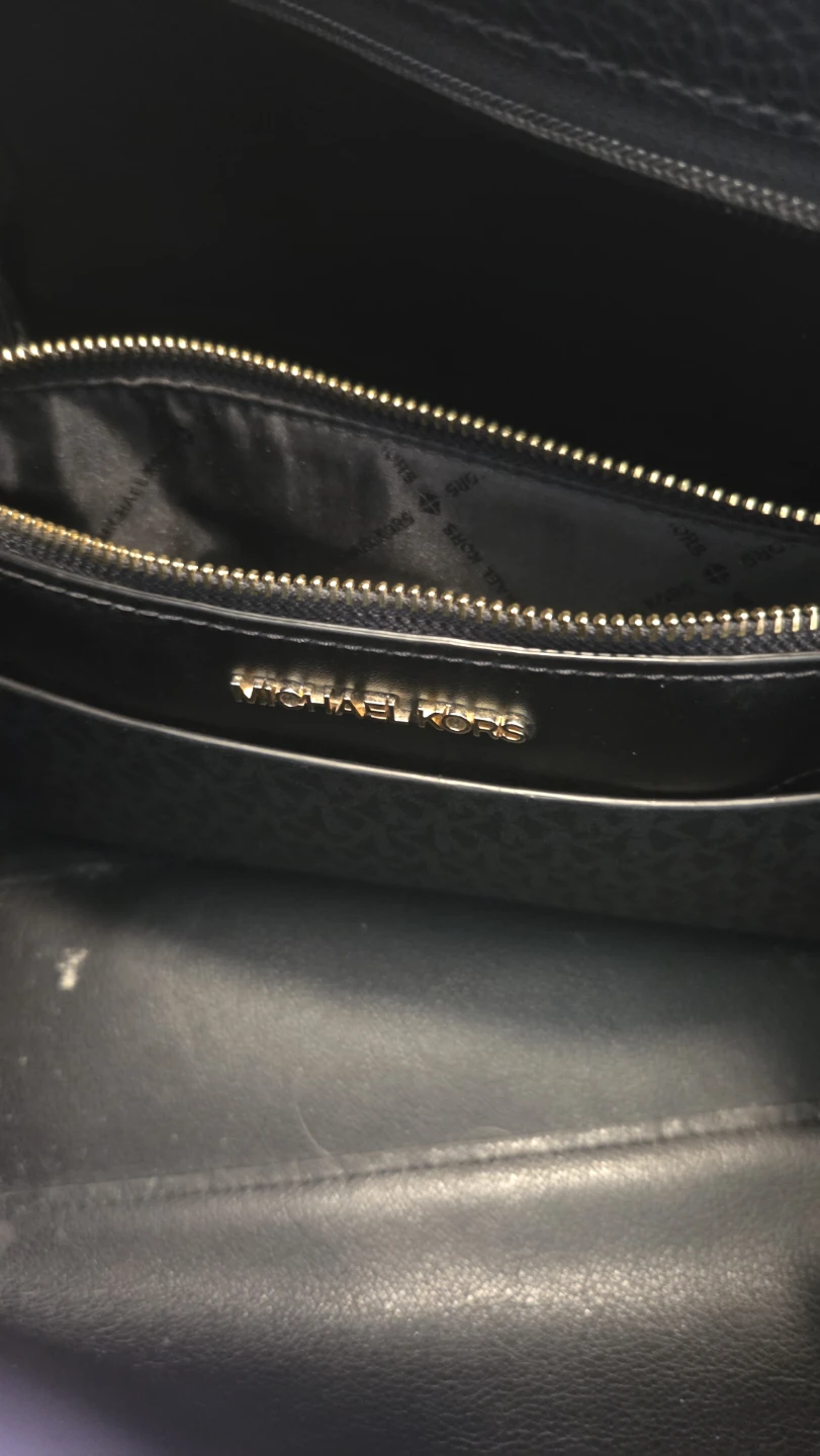 Michael Kors Black Leather Tote Bag - photo 3