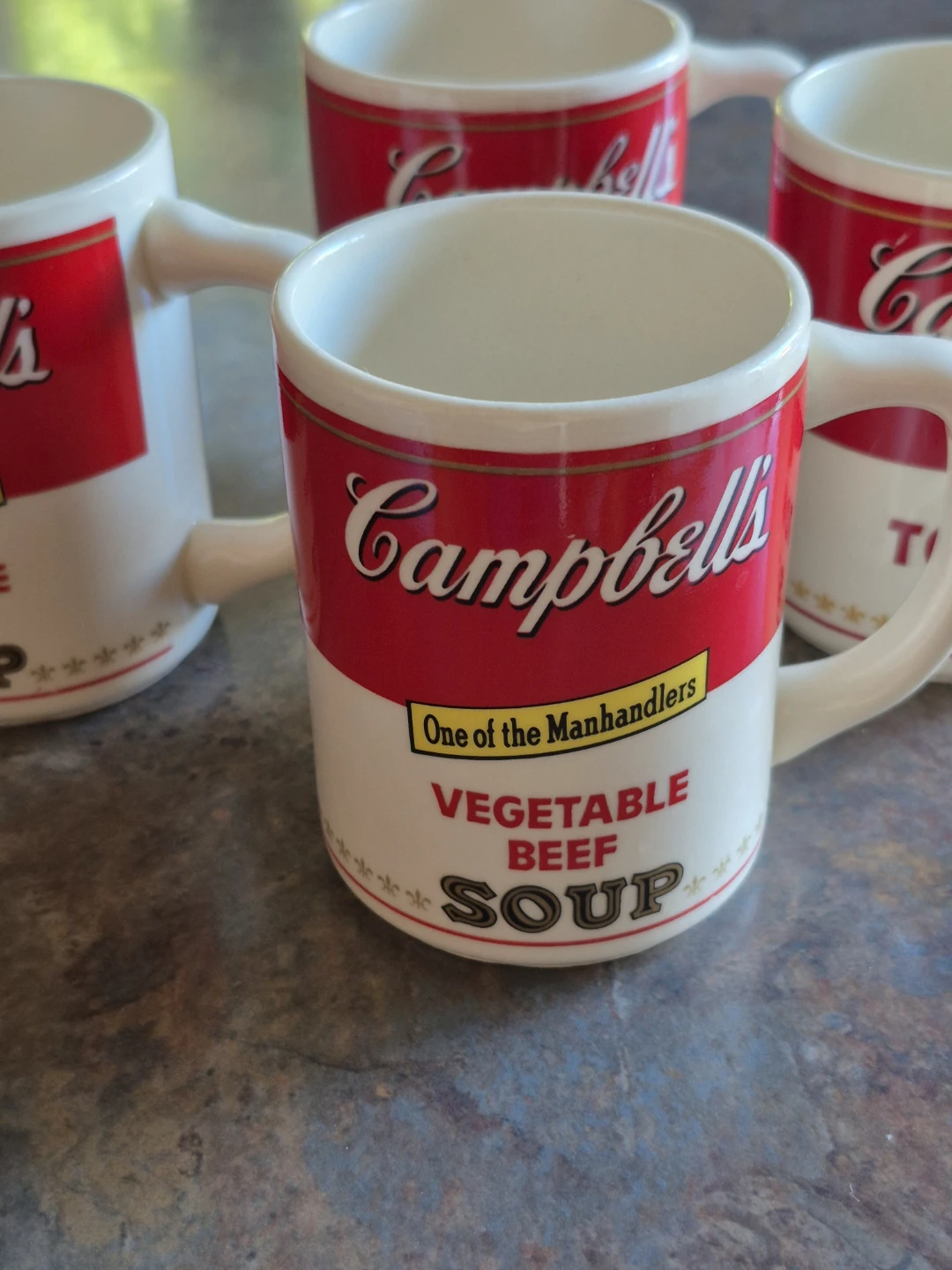 Campbell's Soup Mugs Set of 4
