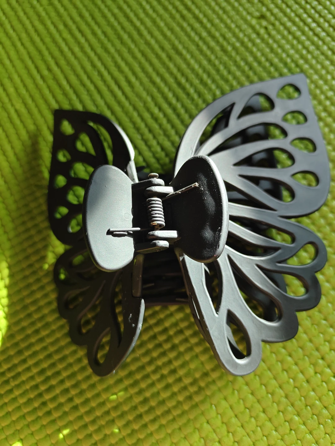 Black Butterfly Hair Claw Clip