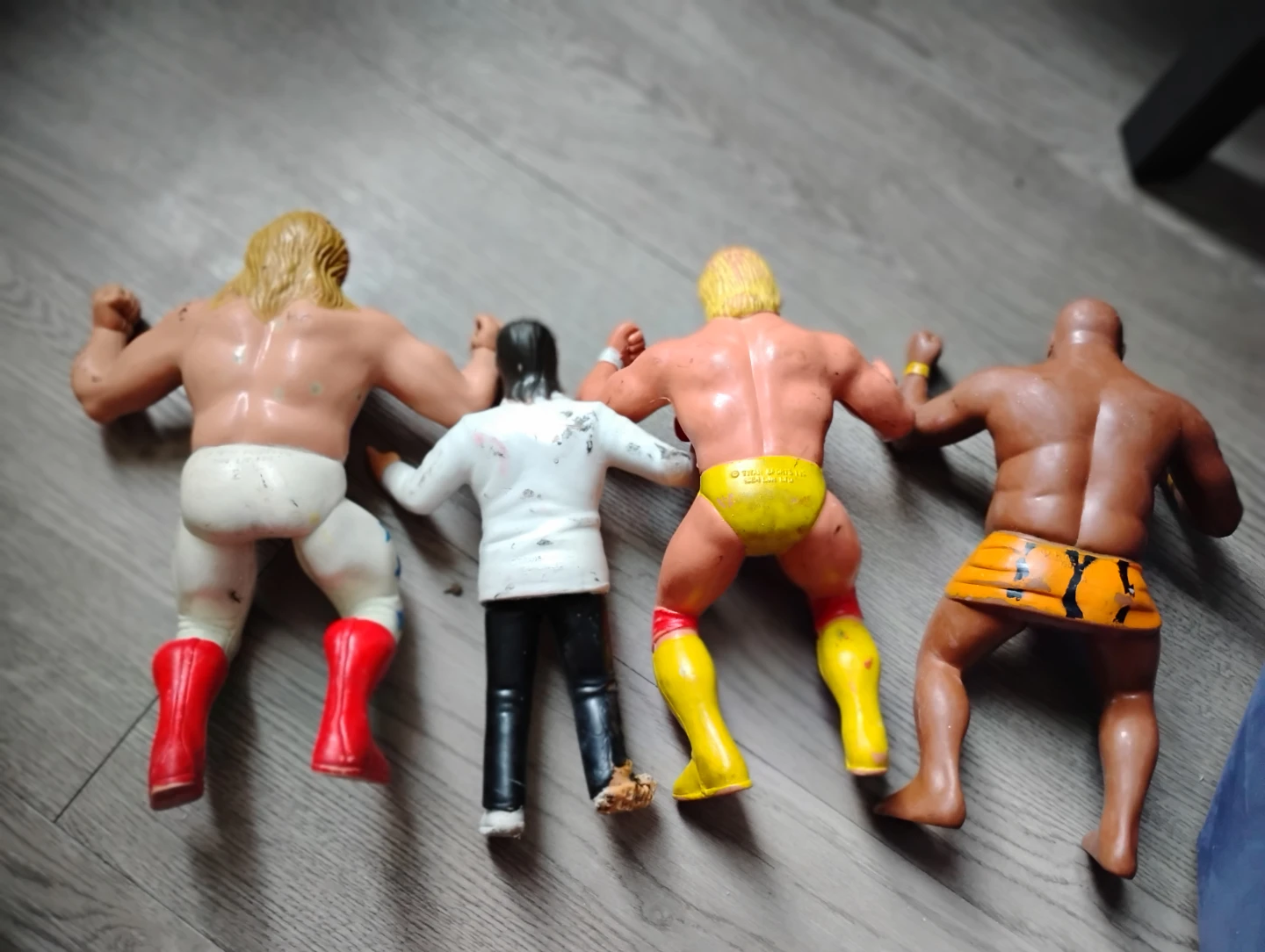 Lot of 4  LJN WWE/WWF Wrestling Action Figures - photo 2
