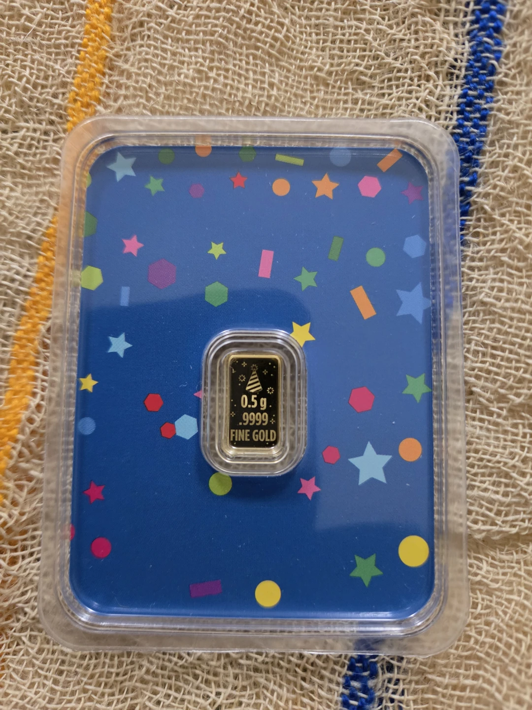 0.5g Fine Gold Birthday Bar - photo 2