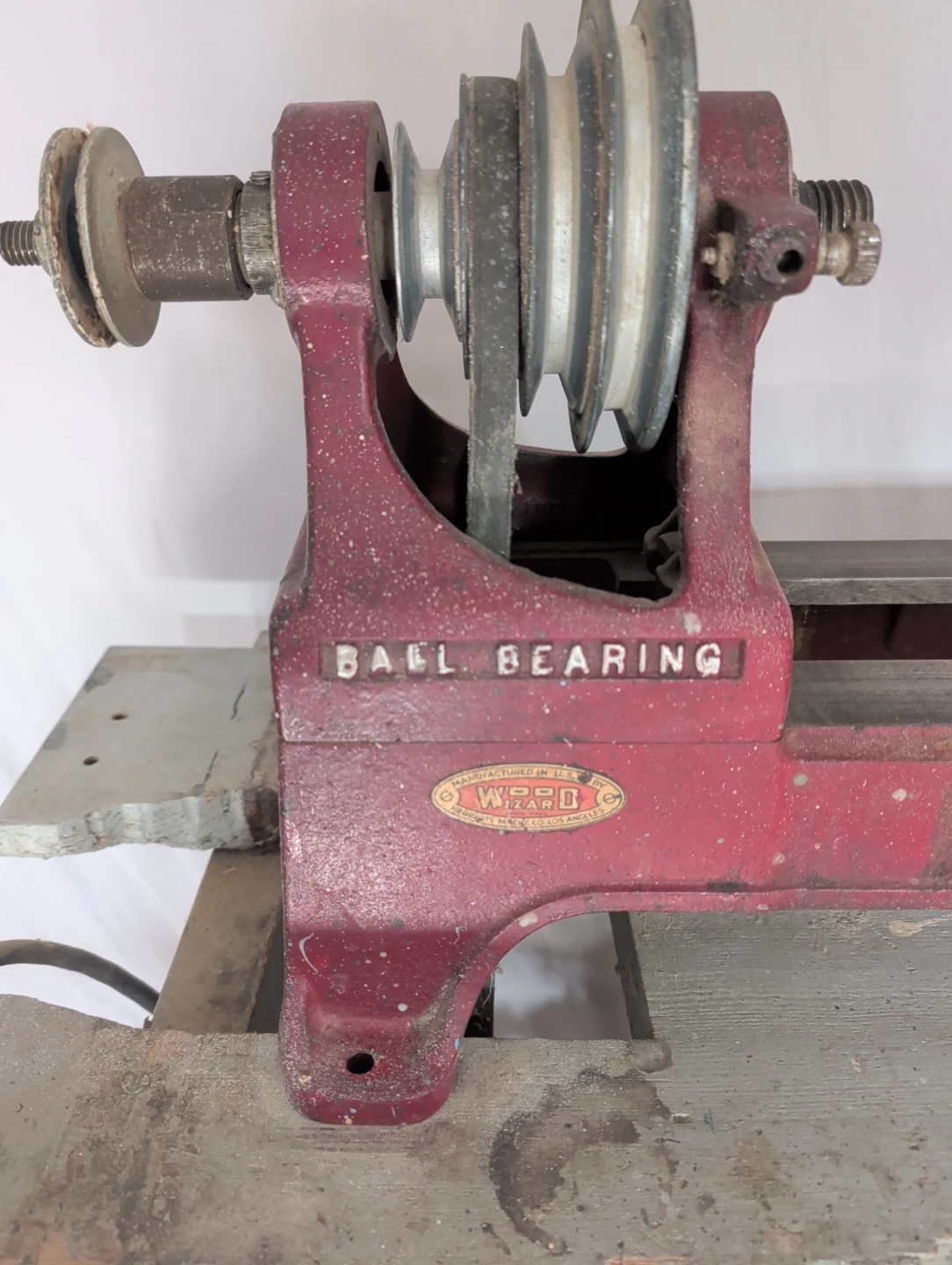 Vintage wood wizard lathe kit + Local John's Mfg chisels - photo 2