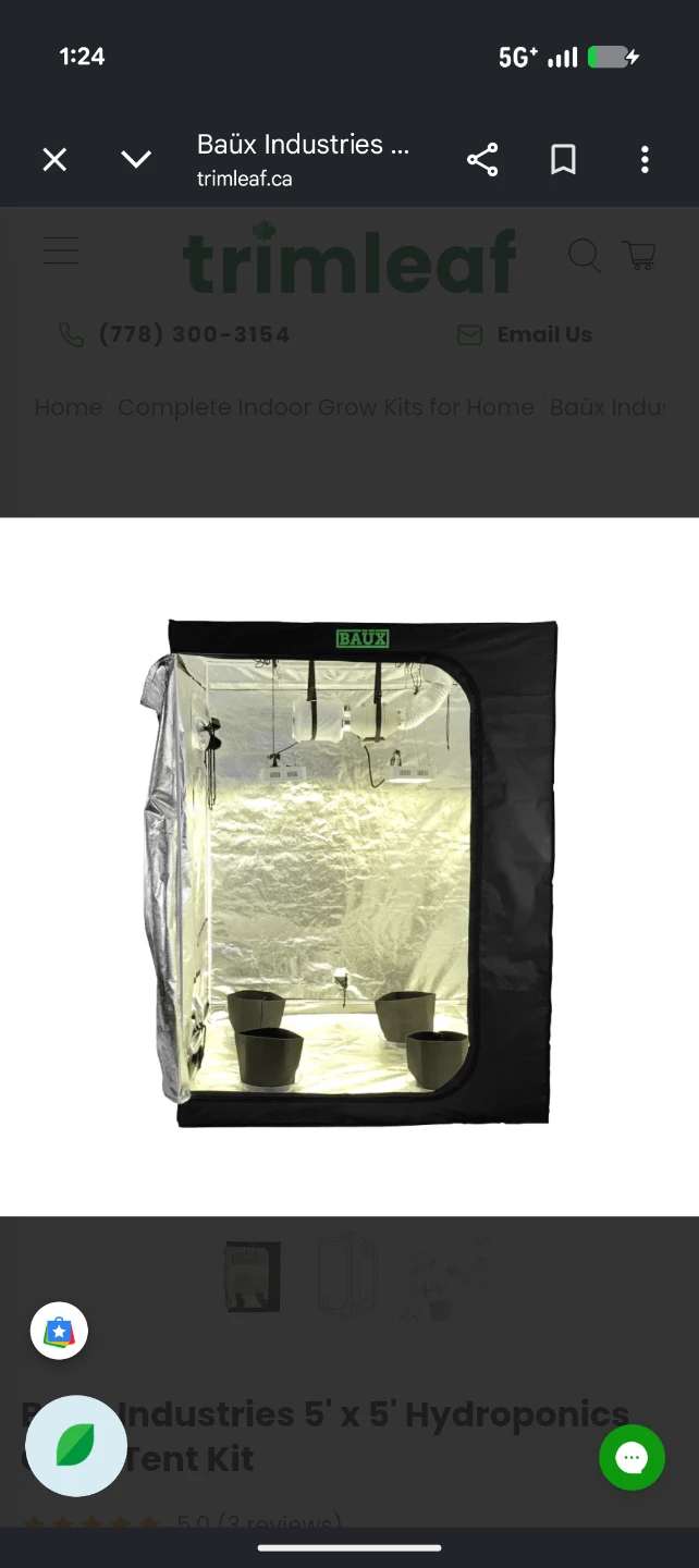 Indoor Cannabis Grow Tent Complete Setup
