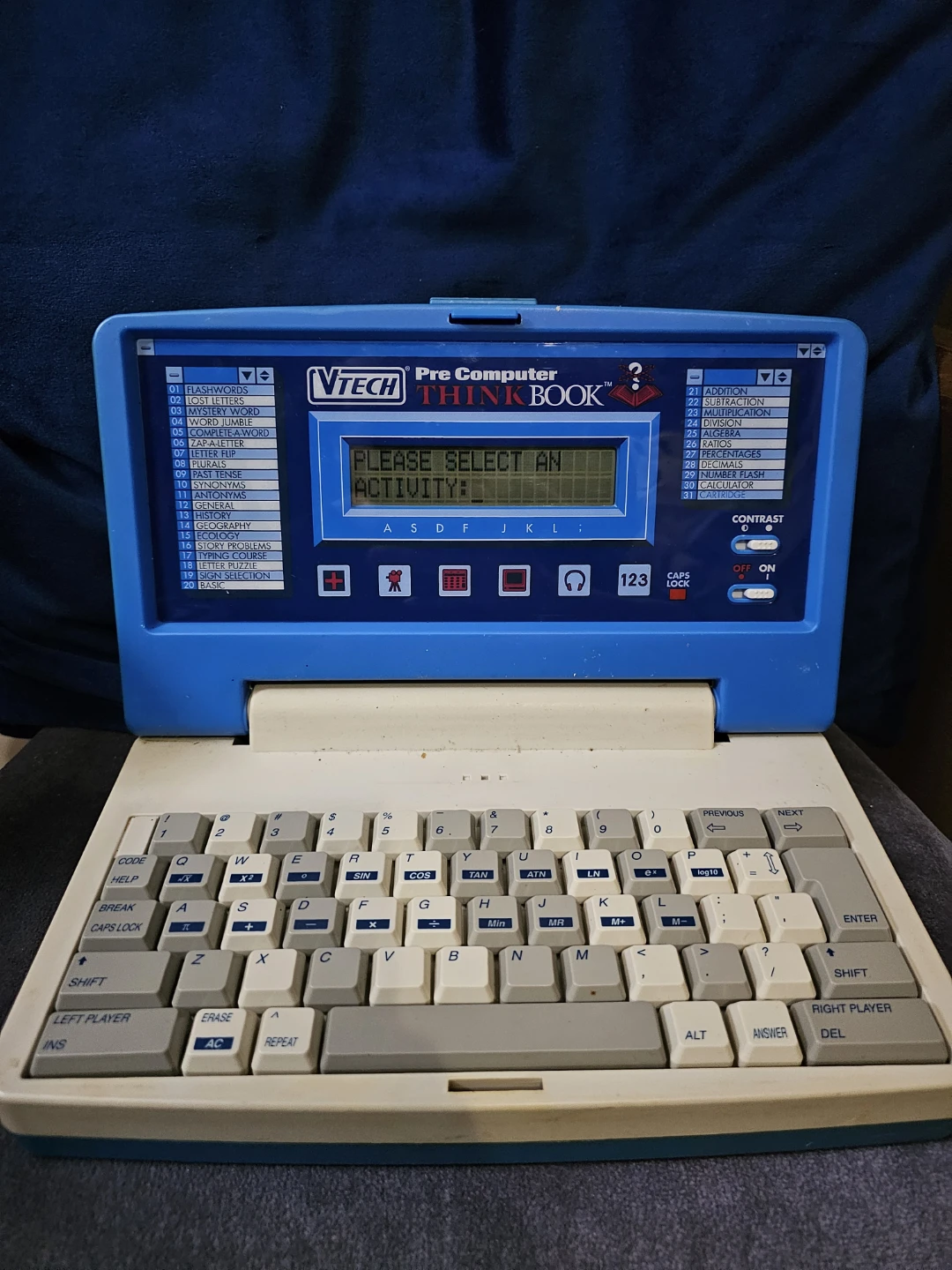 Vintage VTech Pre Computer ThinkBook Educational Toy