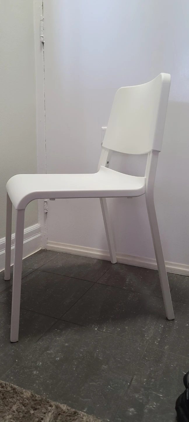 IKEA TEODORES Chair,( White Set of 4) - photo 4