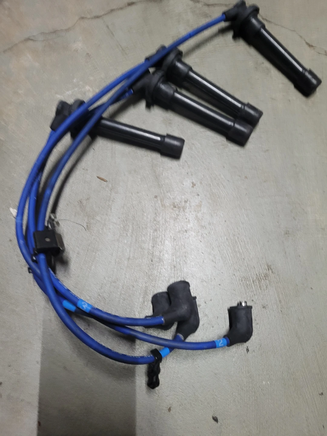 NGK Blue Spark Plug Wires - photo 2