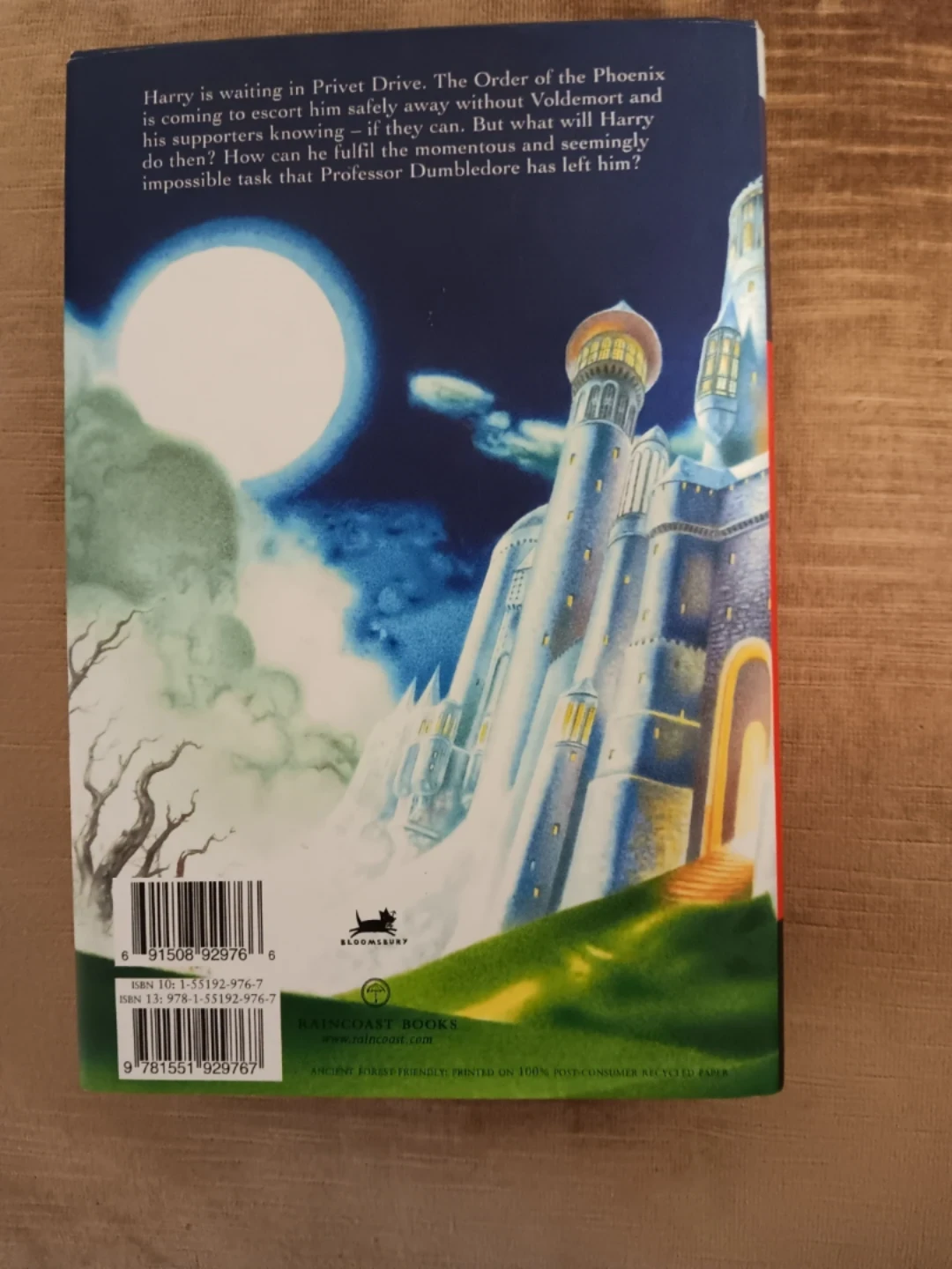 Harry Potter and the Deathly Hallows Hardcover Book - photo 2