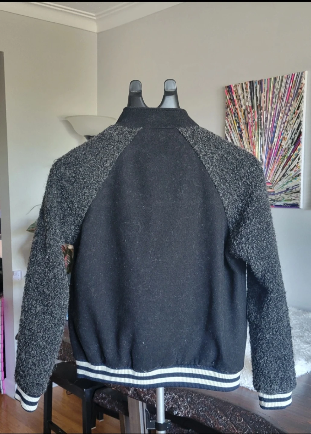 EUC Forever 21 Varsity Jacket ⚽ - photo 2