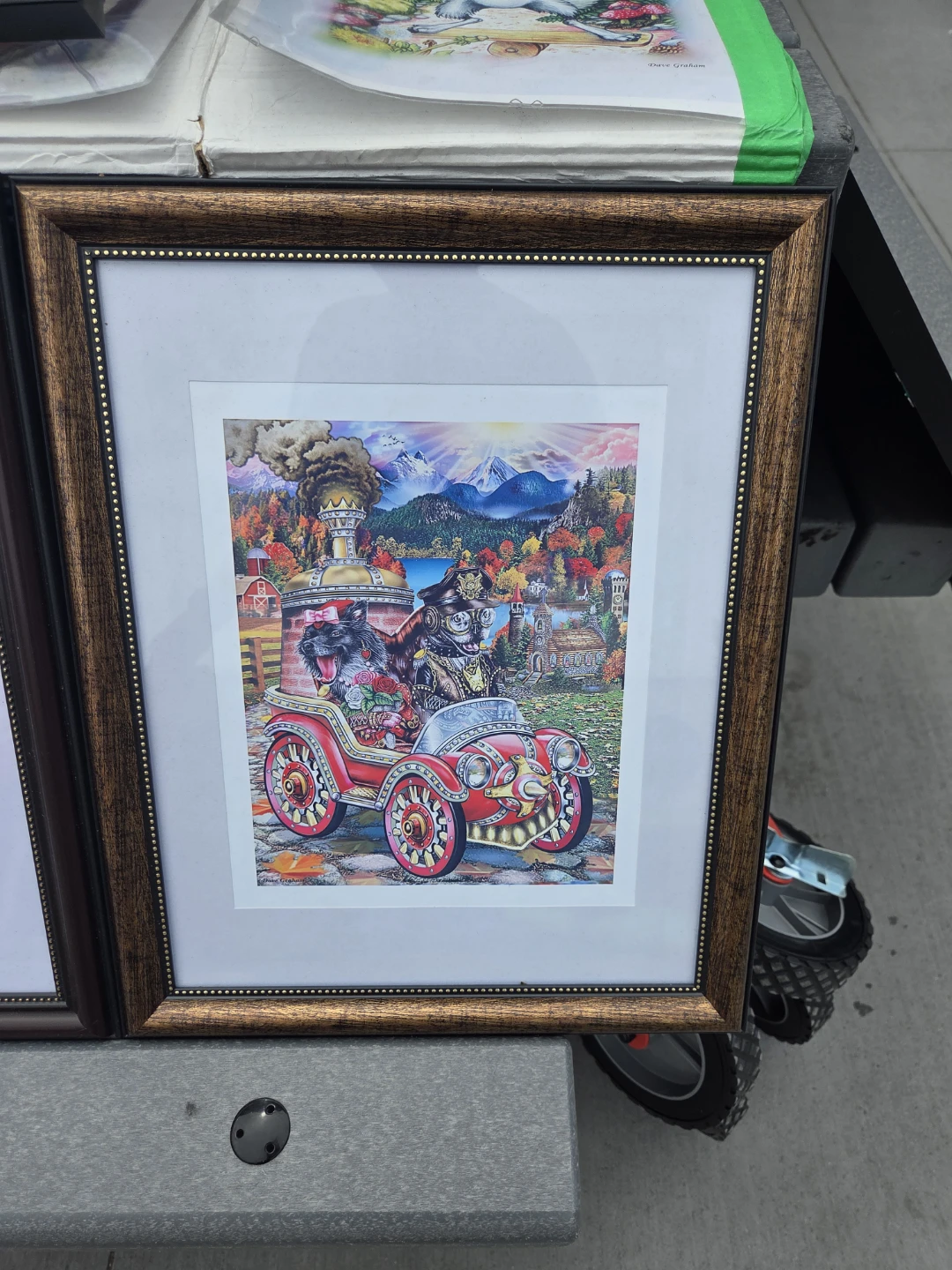 Framed Artwork by Dave Graham each $100 - photo 3