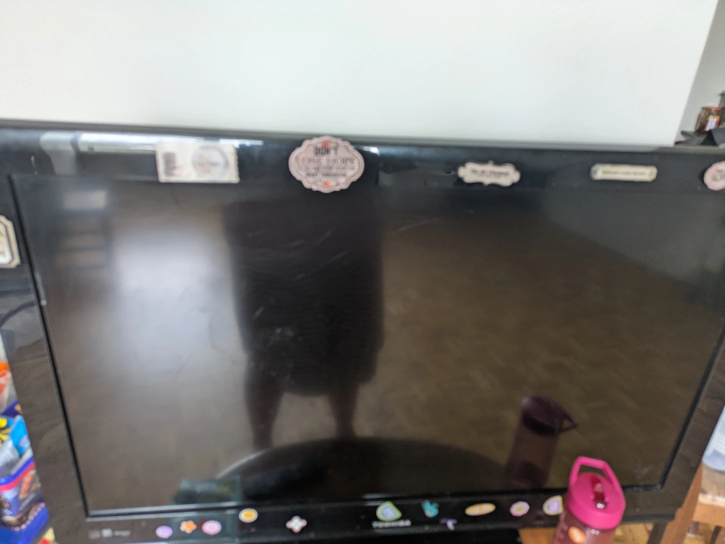 Black Flat Screen Monitor