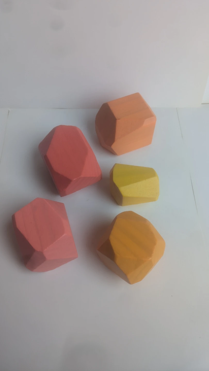 Lovevery Wooden Balancing Stones Stacking Game - photo 2