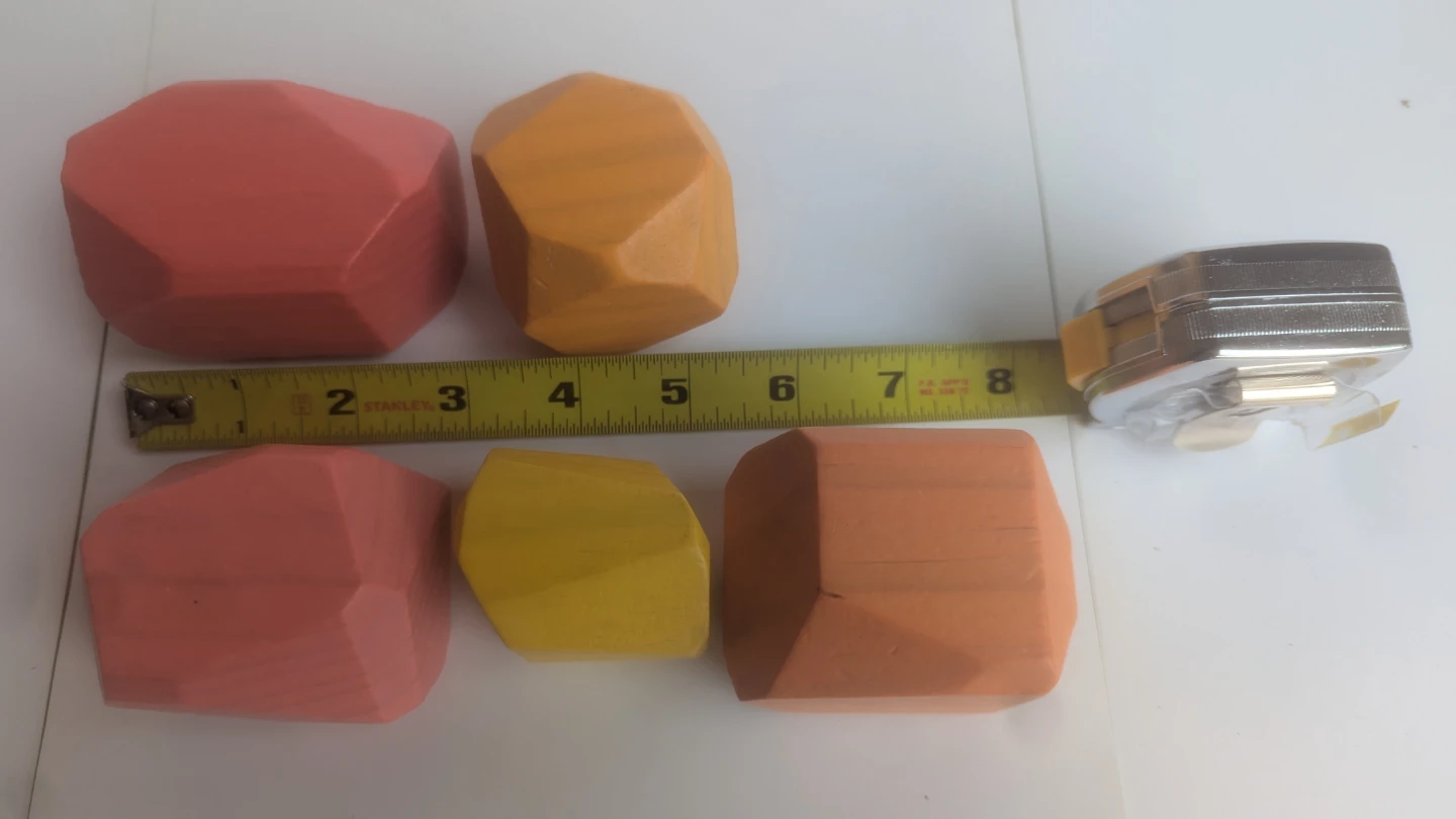 Lovevery Wooden Balancing Stones Stacking Game - photo 3