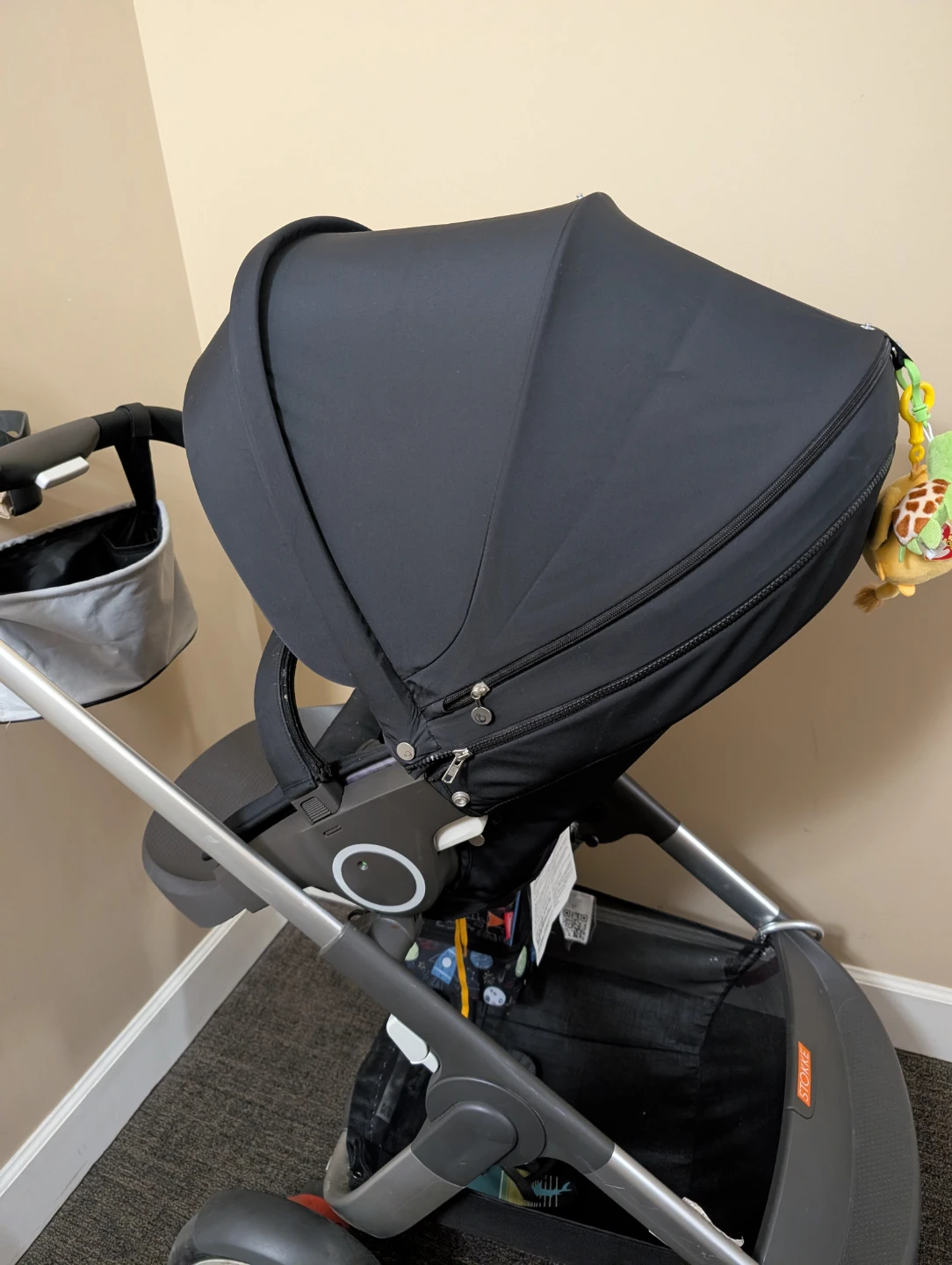 Black Stokke Stroller - Good Condition