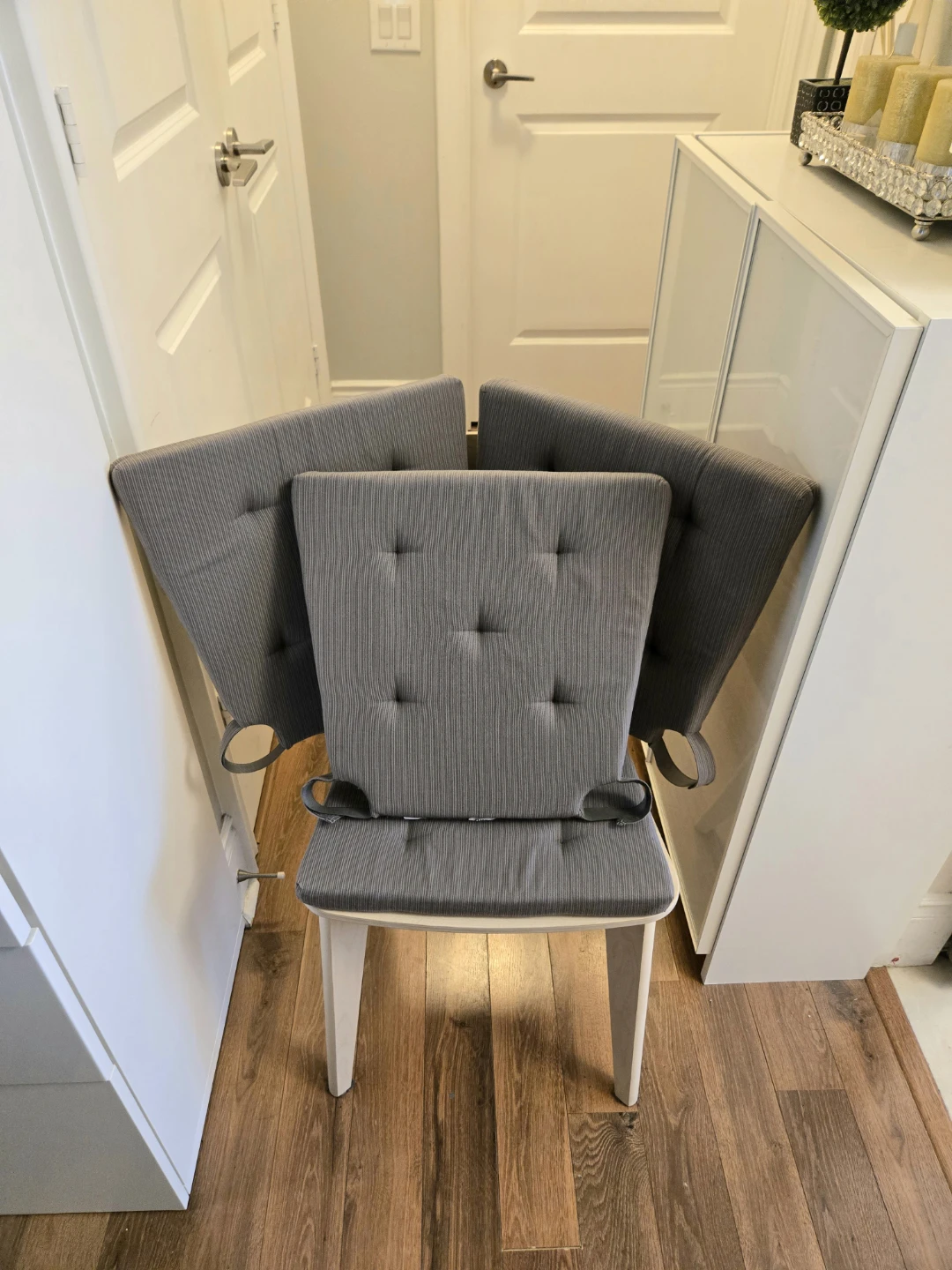 Set of 4 IKEA MALINDA Chair Pads - photo 3