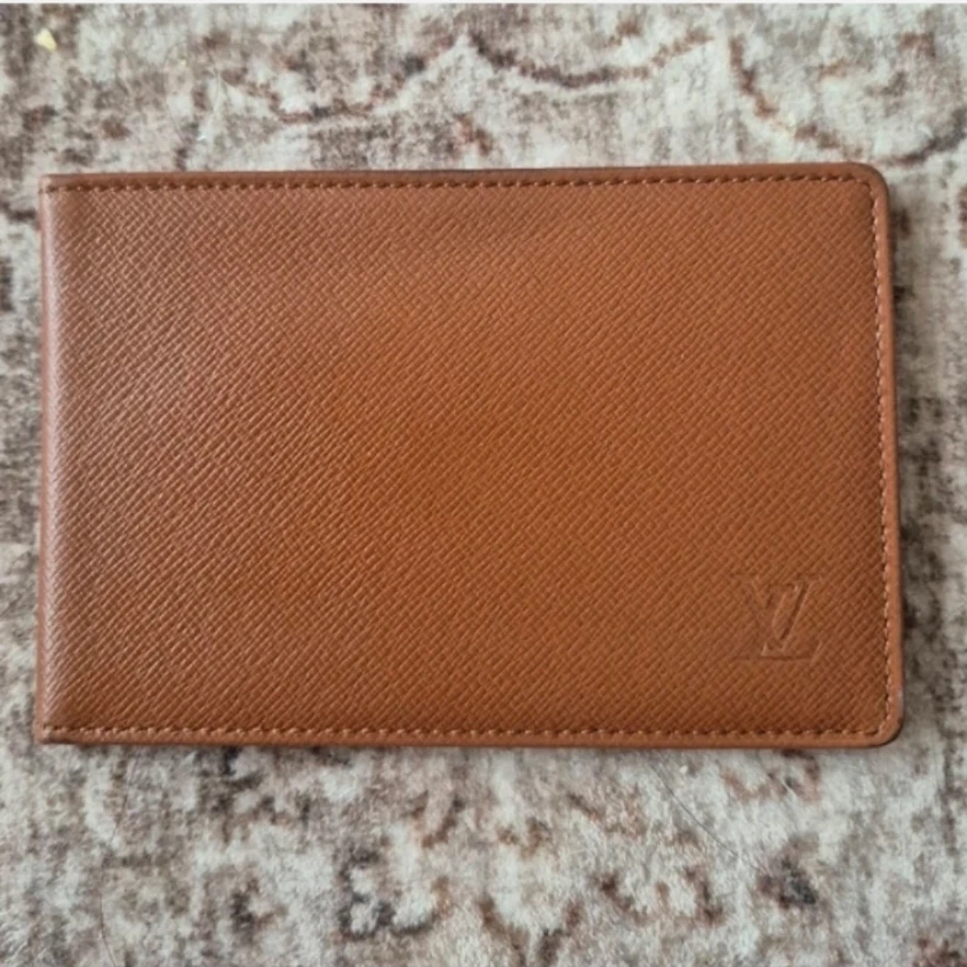Vintage Louis Vuitton Leather ID Card Holder