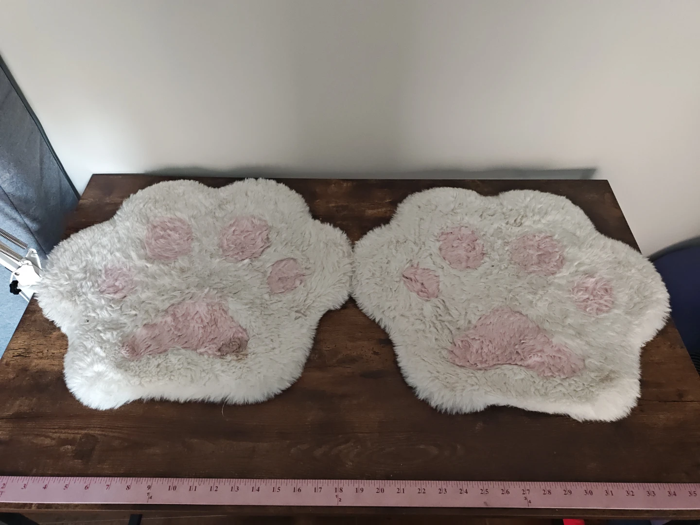 Plush Paw Mats (Set of 2)