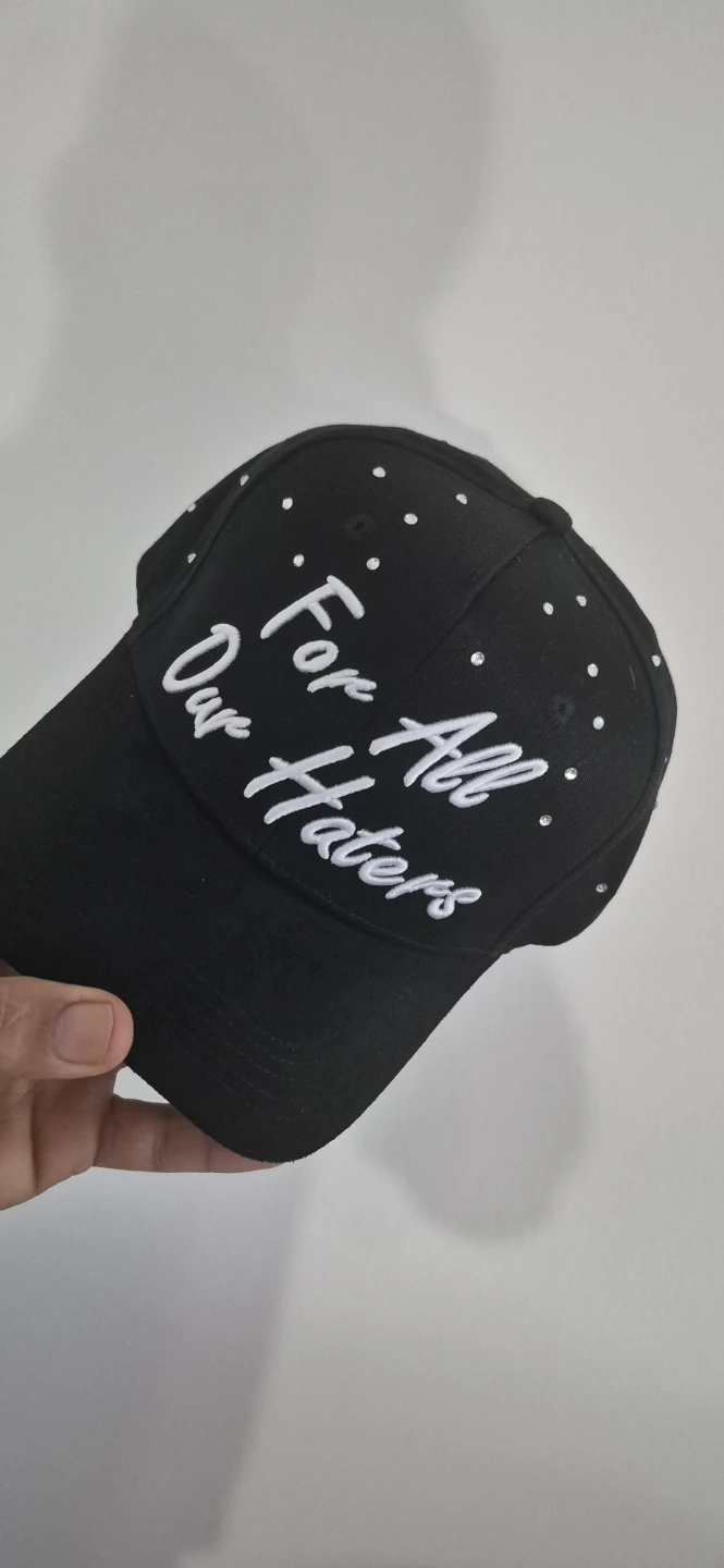 El Barbas Premium Black Baseball Cap "For All Our Haters"