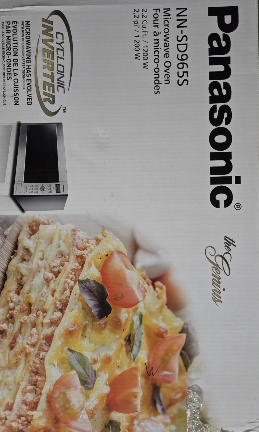 Panasonic NN-SD965S Microwave Oven - photo 2