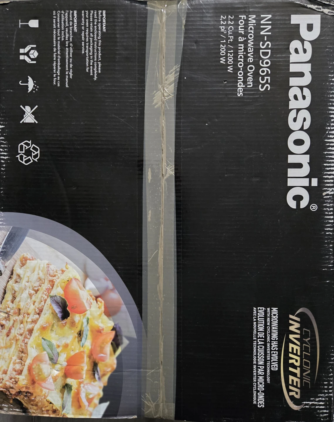 Panasonic NN-SD965S Microwave Oven - photo 3