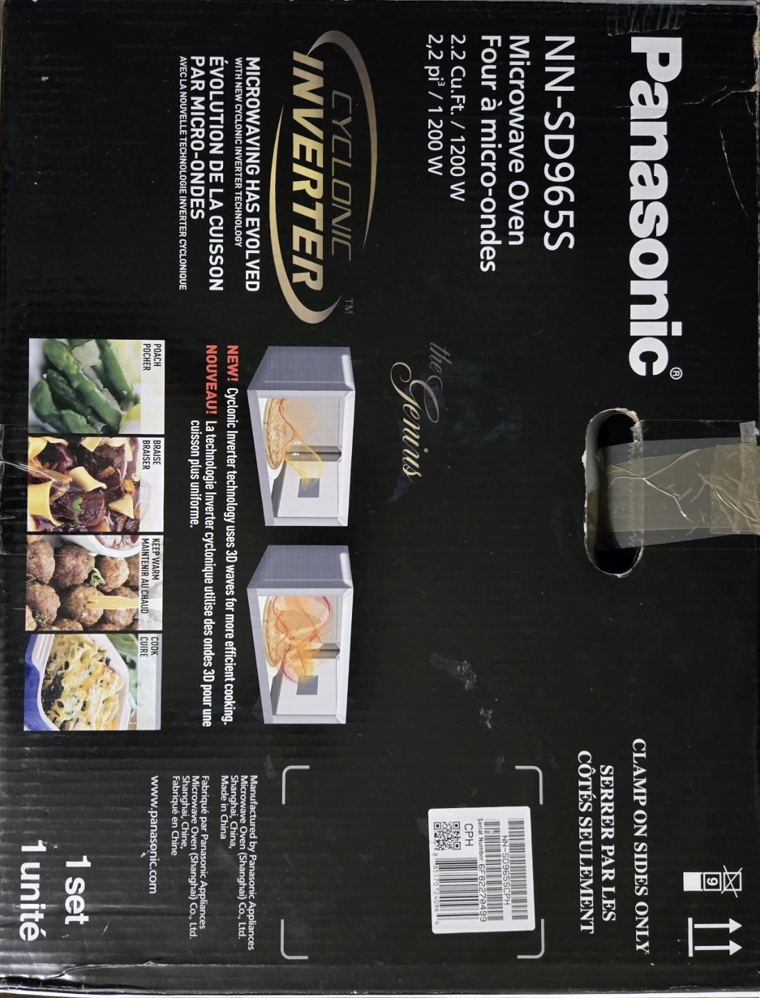 Panasonic NN-SD965S Microwave Oven - photo 5