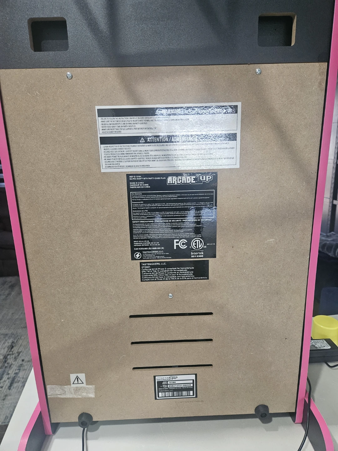 Arcade1Up Ms. Pac-Man Retro Arcade Machine - photo 5