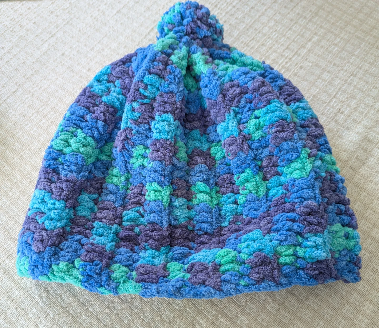 Crocheted Winter Hat and Scarf Set - photo 2