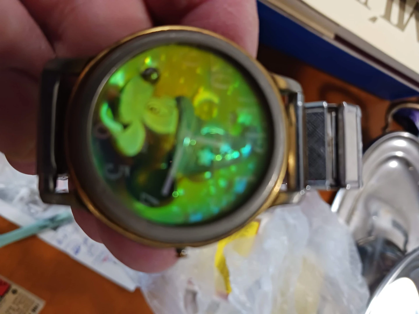 ⚽  Vintage Mickey Mouse Sourcerer's Apprentice Hologram Watch