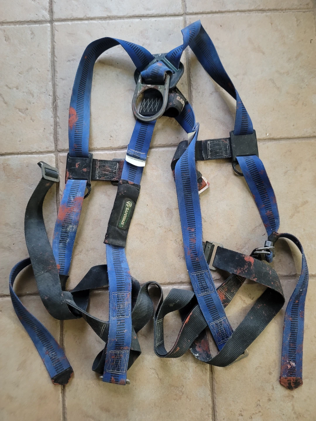 Fall Protection Body Harness and Self Retracting Lifeline