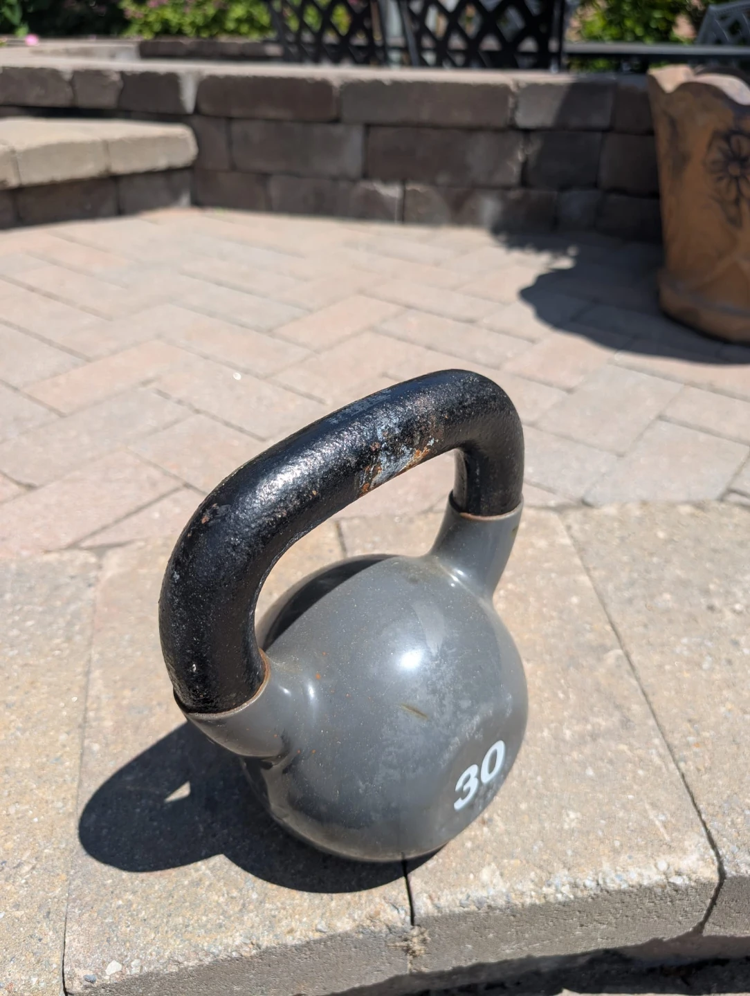 30lb Kettlebell weight - photo 2