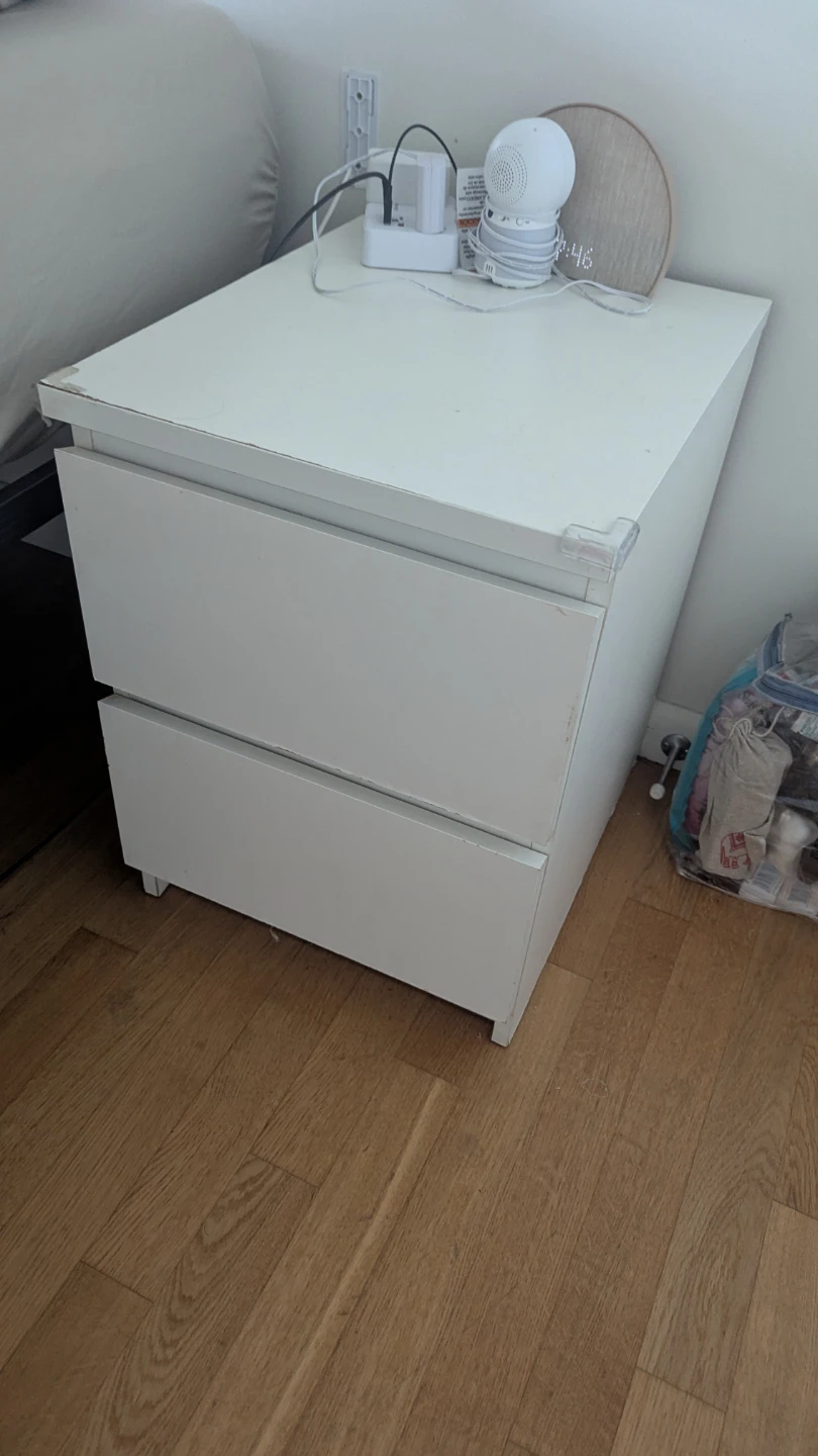 IKEA Nightstand with 2 Drawers