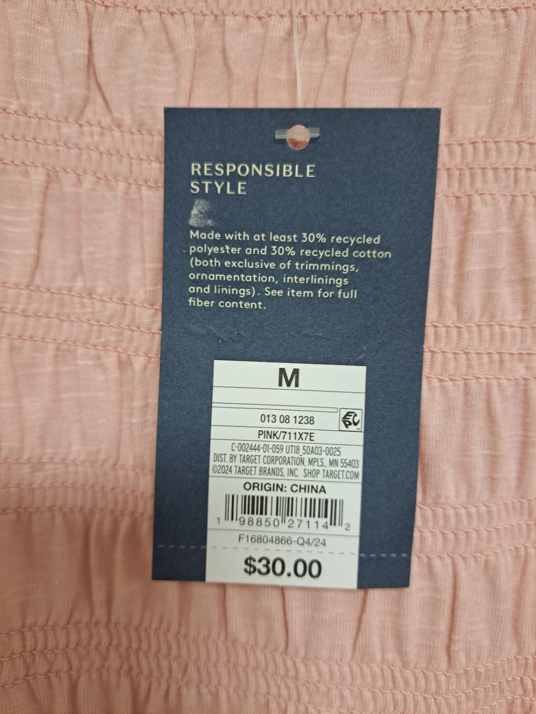 Universal Thread Pink Smocked Maxi Dress - photo 3