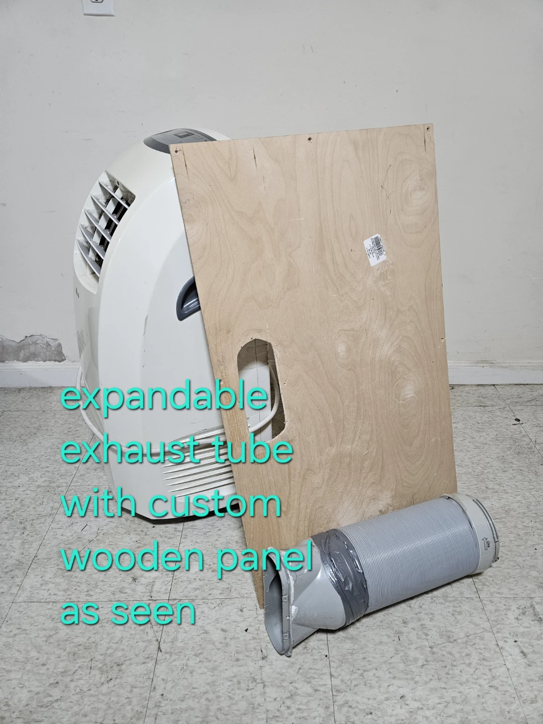 LG LP0910WNR Portable Air Conditioner - 9,000 BTU - photo 4