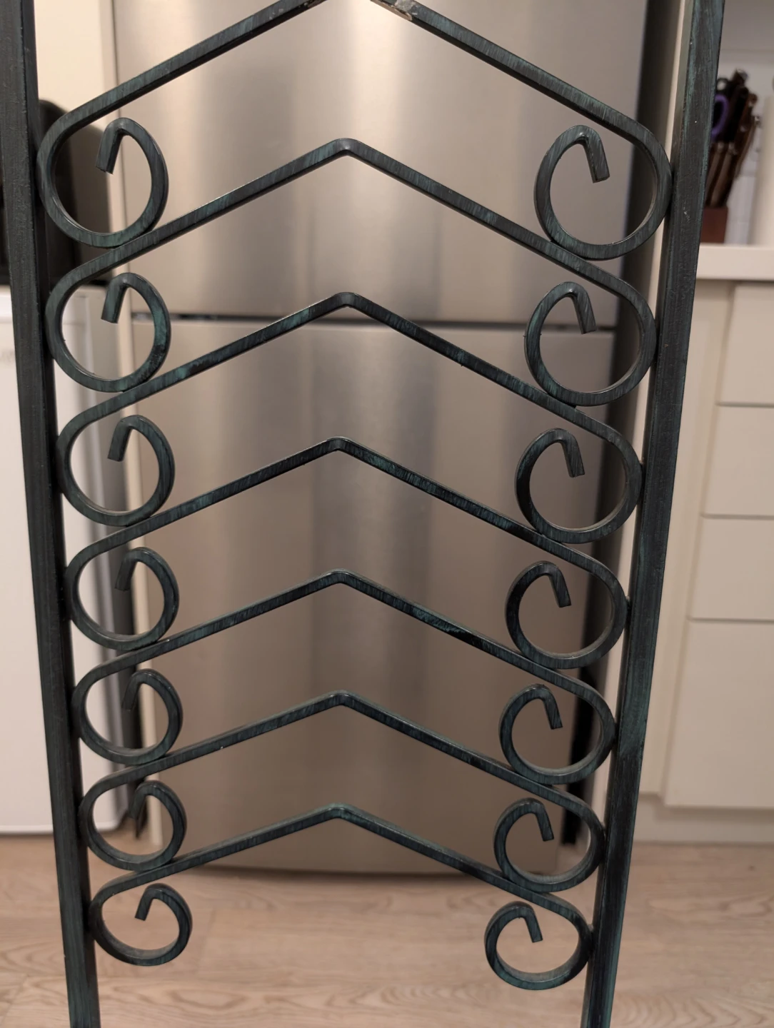 Ornate Metal Dining Chair - photo 4