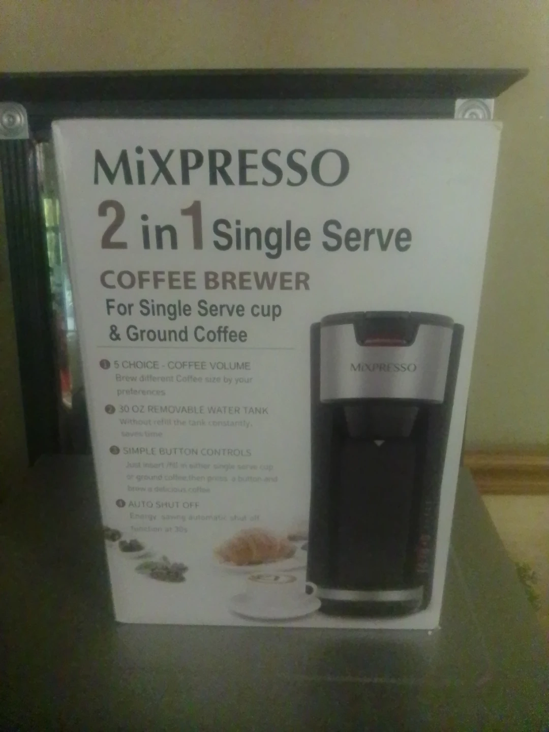 Mixpresso 2-in-1 Single Serve Coffee Brewer ⚽ - photo 3
