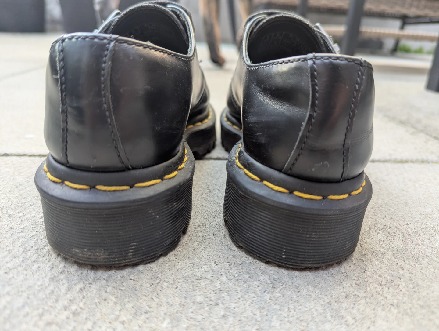 Dr. Martens Black Leather Double Strap Loafers Docs - photo 3