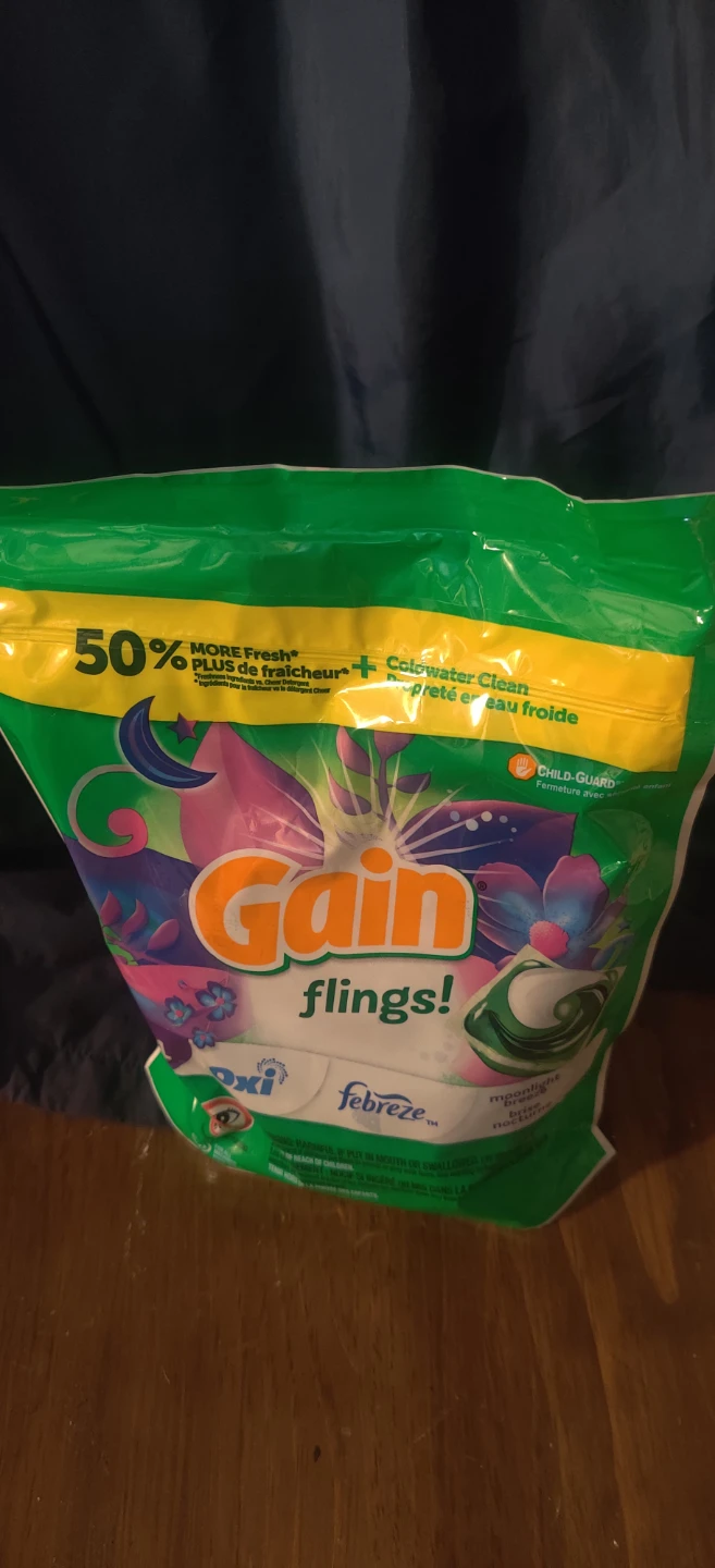 Gain Flings Moonlight Breeze Laundry Detergent Pods
