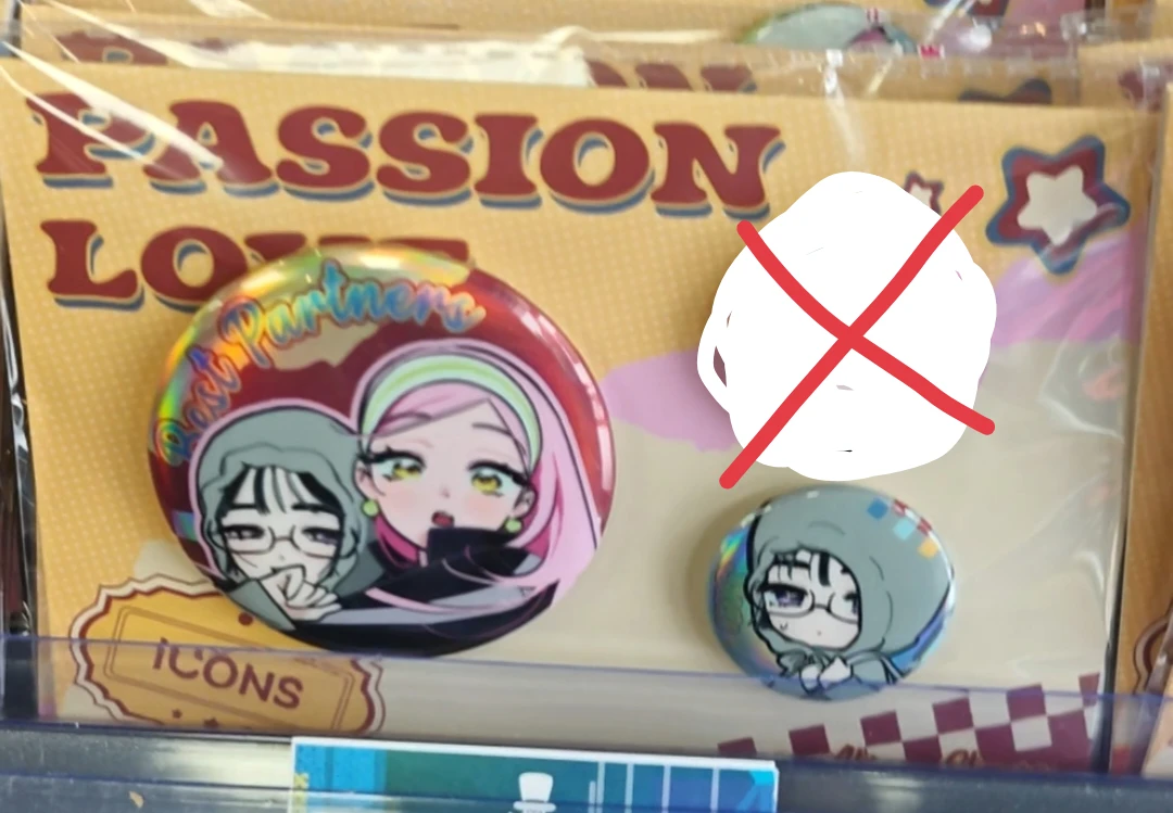 Alien Stage Mizi Sua badges