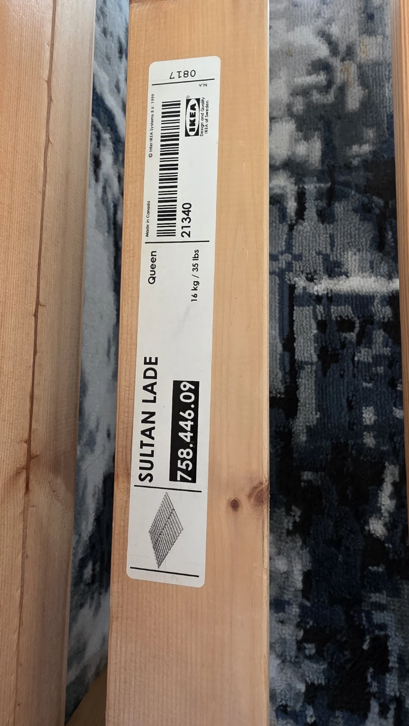 IKEA Queen Sultan Lade Bed Frame - photo 3