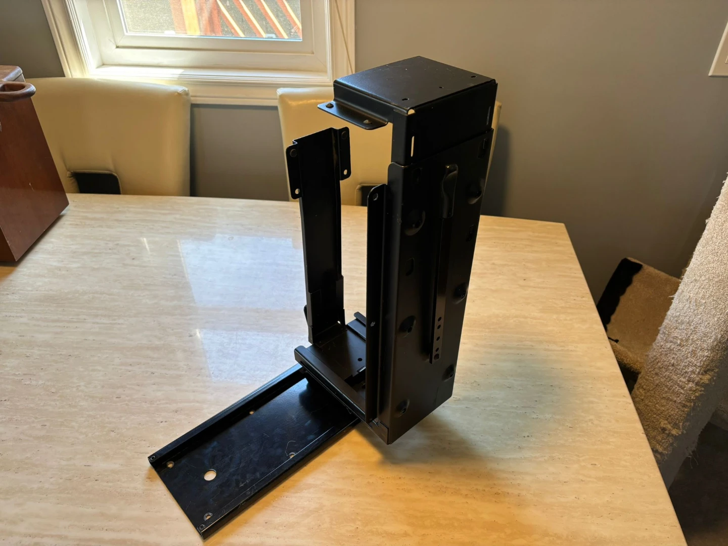 Adjustable Keyboard Tray Mount and tower stand