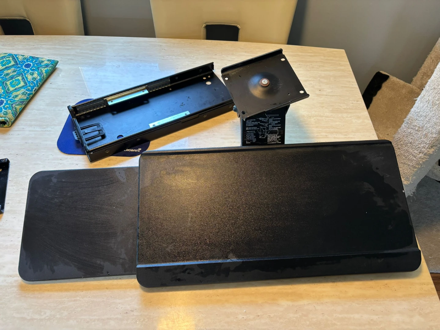 Adjustable Keyboard Tray Mount and tower stand - photo 2